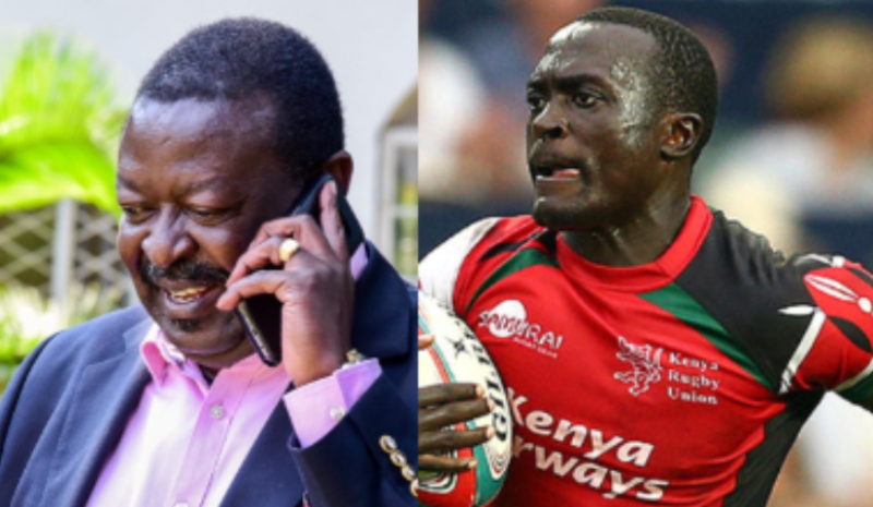 Collage Image of Musalia Mudavadi and Collins Injera.